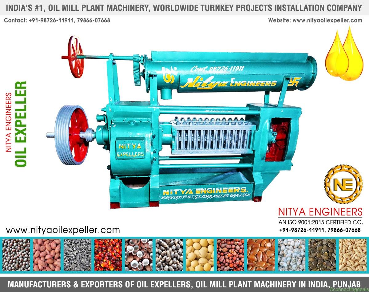 oil expellers, oil mill machinery