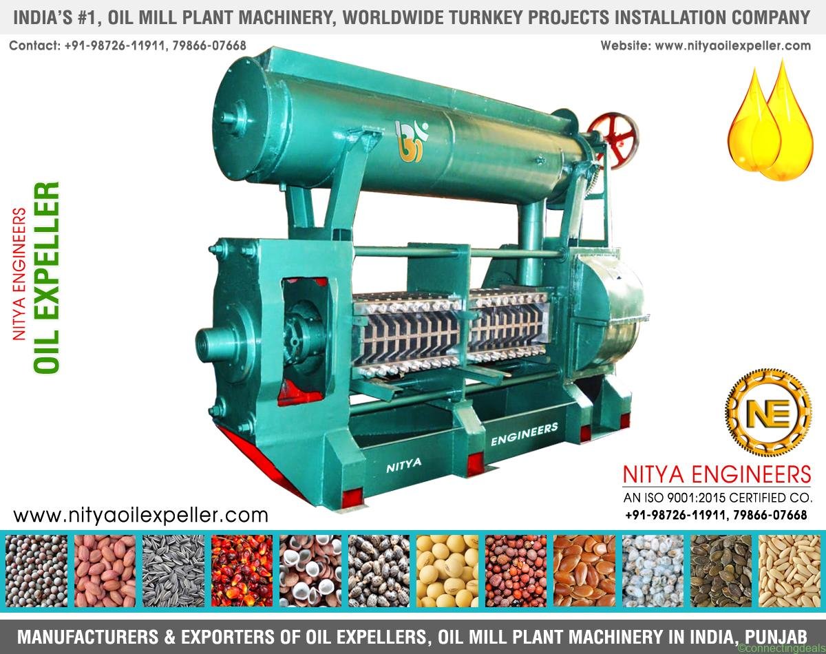 oil expellers, oil mill machinery