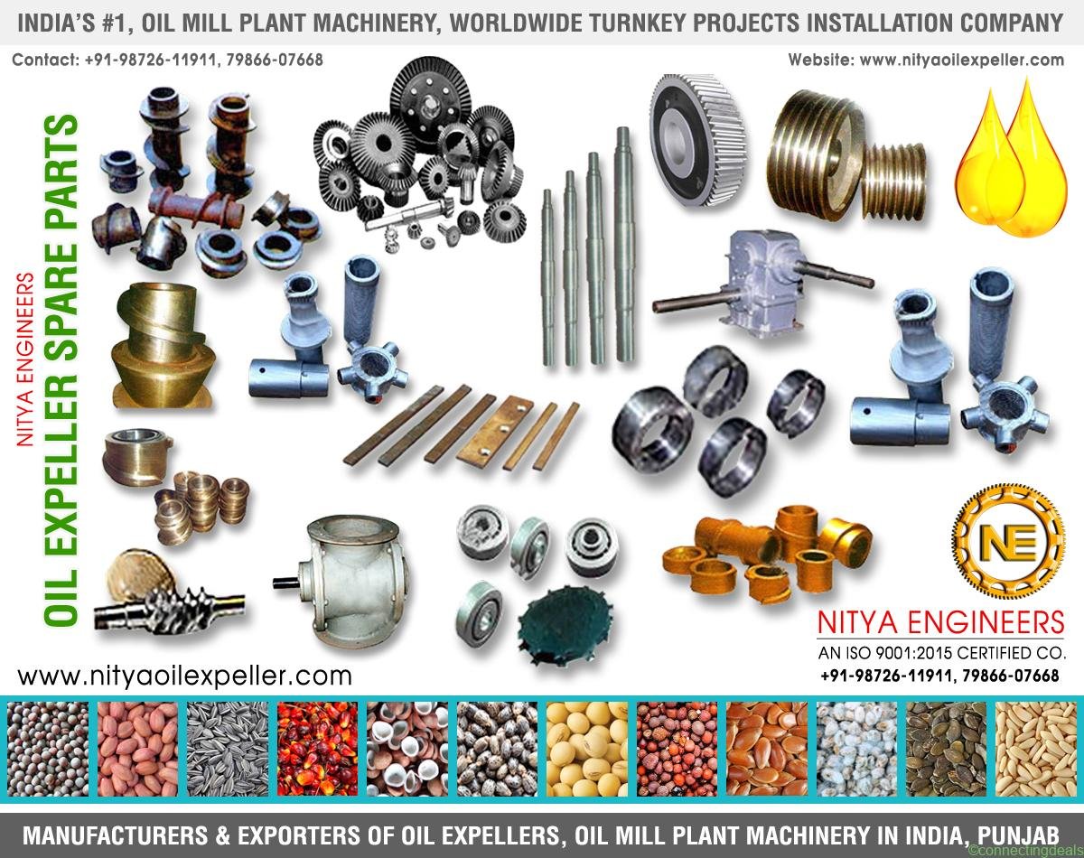 oil expellers, oil mill machinery