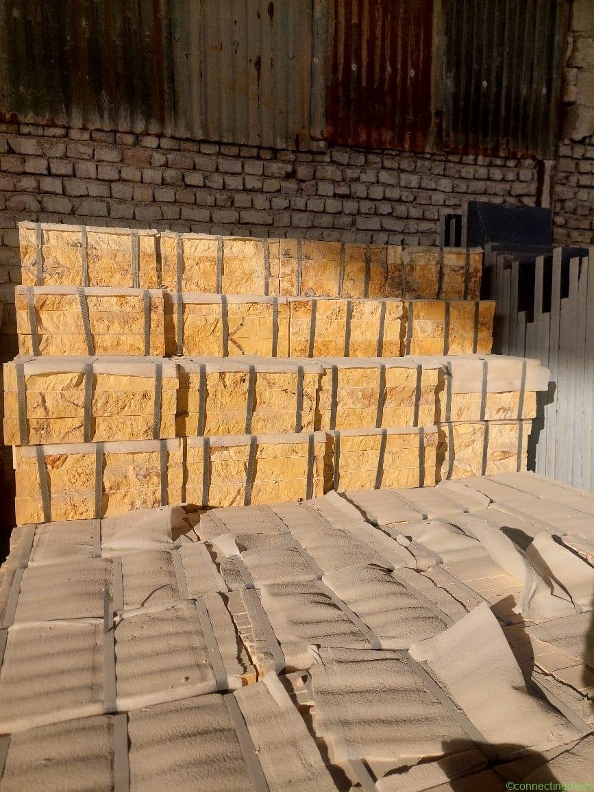 Travertine onyx marble tiles