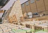 Travertine onyx marble tiles