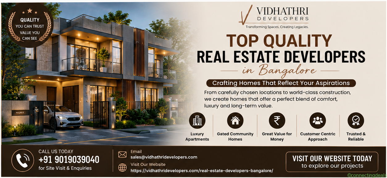 Best Real Estate Developers in Bangalore